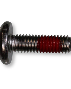 Flachkopfschraube M 6x20 spitz Edelst T30 m/TufLokbeschicht.